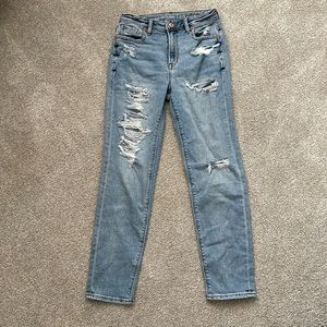 american eagle mom jeans 00